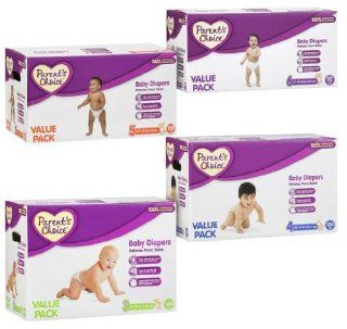 Parent's Choice   Diapers Value Pack  Sizes 3count 144)  4(count 124)  5 (count 108) 6   Count 92  Disposable Baby Diapers  Baby