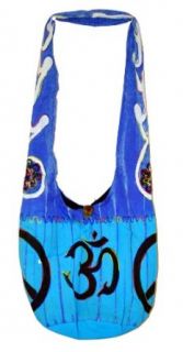 Mandala Tibetan Shop Bohemian Om Symbol Turquoise Shoulder Bag, Monk Bag, #139 Shoes