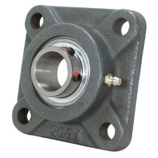 PRB 126 Standard Duty Four Bolt Flange Mounted Bearing 1/2 Bore, 2900 Lbs. Load Rating Flange Block Bearings