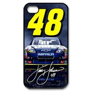Custom Jimmie Johnson Case for iPhone 4 4S PP 1269 Cell Phones & Accessories
