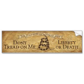 Don’t Tread on Me Bumper Sticker