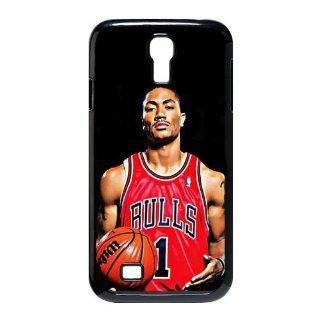 Custom Derrick Rose Cover Case for Samsung Galaxy S4 I9500 LS4 146 Cell Phones & Accessories