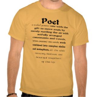 Poet Defined Shirts