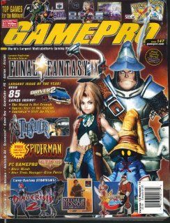 GAMEPRO #147 Final Fantasy IX Time Splitters Spider Man 12 2000 Entertainment Collectibles