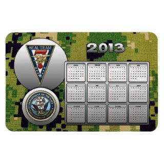 SEAL Team 7 Magnet Calendar 2013