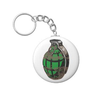 Hand Grenade Keychain