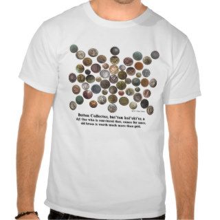 Button Collector Tshirt
