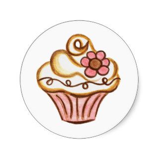 Cupcake Sticker