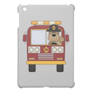 Fire Truck Bear iPad Mini Case