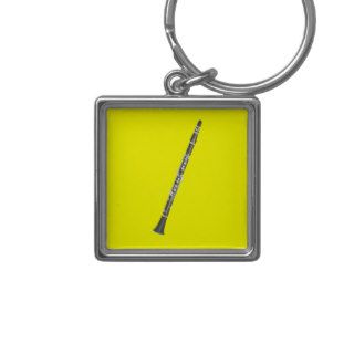 Clarinet   Marching Band Music Instrument Keychain