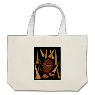 XX  Awesome Lion Abstract Art Tote Bags