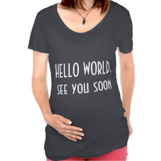 Funny baby humor maternity shirt