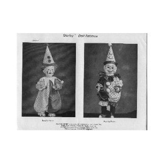Jenji The Clown   Doll Patterns   SA 136 1   Size 4 Shirley Augustine Books