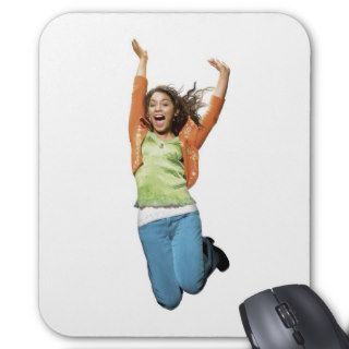 High School Musical Gabriella Montez jumping Mouse Pad