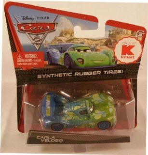 Disney / Pixar CARS 2 Movie Exclusive 155 Die Cast Car with Synthetic Rubber Tires Carla Veloso Toys & Games