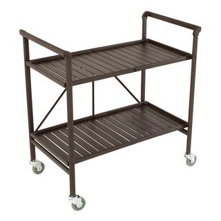 Cosco SMARTFOLD Outdoor Folding Serving Cart Cosco Coffee & Side Tables