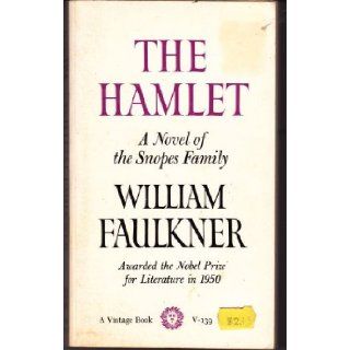 HAMLET V139 William Faulkner 9780394701394 Books