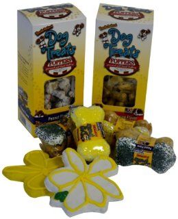 Foppers Daffodils in Bloom Gourmet 158 Piece Dog Treat Gift Set  Pet Jerky Treats 