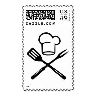Cook   Chef   BBQ Stamps