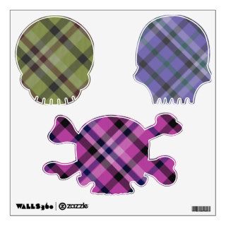 Halloween Monster Girly Skull for Party or Room   Wall Skins