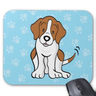 Cute Cartoon Beagle Mousepad