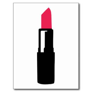Lipstick make up kiss post card