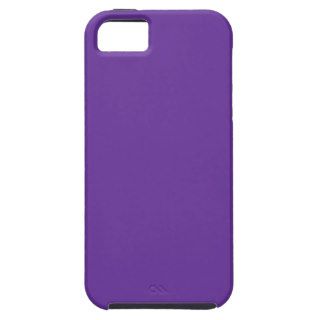 663399 Solid Color Purple Background Template iPhone 5 Cases