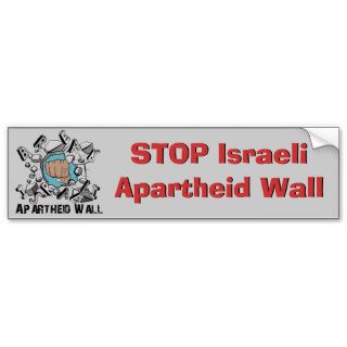 Break Israeli Apartheid Wall Bumper Stickers
