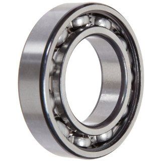 FAG 6026 Radial Bearing, Single Row, ABEC 1 Precision, Open, Steel Cage, Normal Clearance, Metric, 130mm ID, 200mm OD, 33mm Width, 7000rpm Maximum Rotational Speed, 22400lbf Static Load Capacity, 23600lbf Dynamic Load Capacity Deep Groove Ball Bearings I