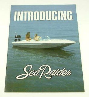 1985 85 SEA RAIDER Boat BROCHURE Mark 165 170 SR 1500  Other Products  