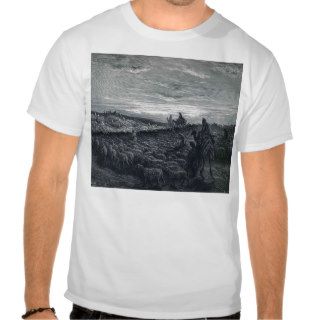 Gustave DoreAbraham Journeying  to Land of Canaan Tee Shirts
