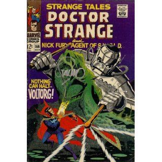 Autograph Strange Tales #166 VF Signed by Jim Steranko (Strange Tales Doctor Strange and Nick Fury, Agent of SHIELD) Jim Steranko, Stan Lee Books