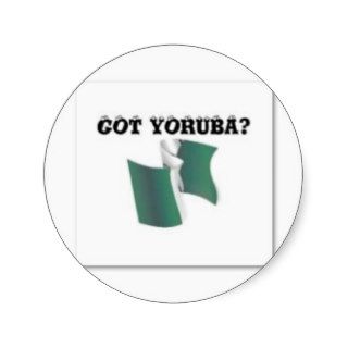 Yoruba Tribe, Nigeria, T shirt And Etc Sticker