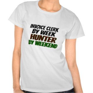Hunter Invoice Clerk T Shirts