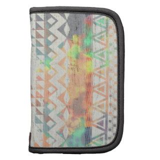 Andes Abstract Aztec Pattern Fashion watercolors Organizers