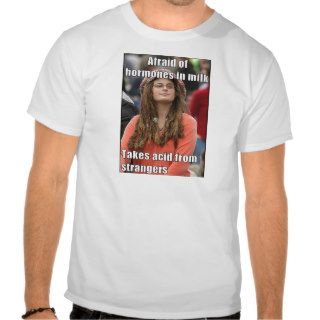 Hippy Chick meme acid T Shirts