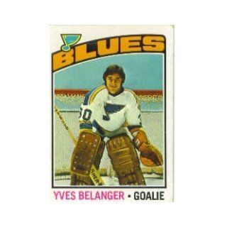 1976 77 Topps #168 Yves Belanger RC   NM Sports Collectibles