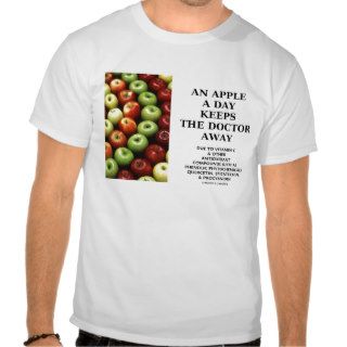 An Apple A Day Keeps The Doctor Away T shirt