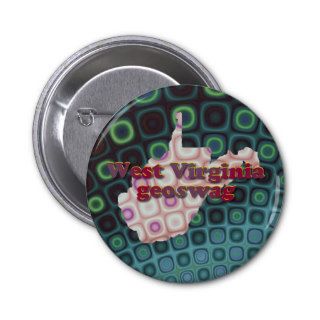 West Virginia Geoswag Swags Geocaching Gifts Pin