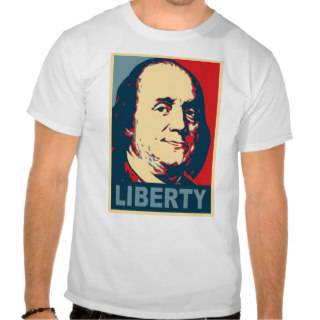 Ben Franklin Liberty Tees