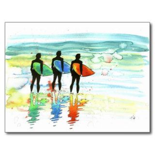 Gone Surfing v.1 Post Card