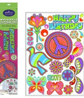 Peace Signs Glow in the Dark Removable Wall Decorations Party Accessory Kitchen & Dining