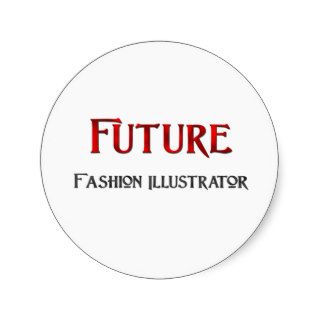 Future Fashion Illustrator Stickers