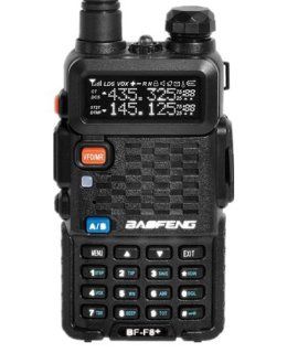 BaoFeng BF F8+ (USA Warranty) Dual Band 136 174/400 520 MHz FM Ham Two way Radio, Transceiver, HT   With Battery, Antenna, Charger, and More 