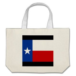 texas flag canvas bag
