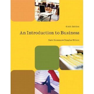 Introduction to Business [6th Edition] by Wilson, Douglas, Dusseau, David [Pearson Learning Solutions, 2010] [Paperback] 6TH EDITION Books