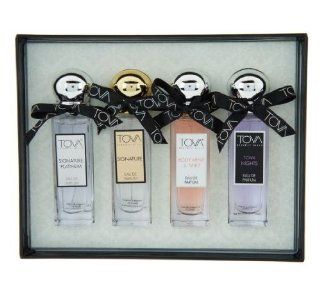 Tova Eau de Parfum Discovery Collection   (4) Piece Set (Signature, Signature Platinum, Nights and Body, Mind & Spirit)  Fragrance Sets  Beauty