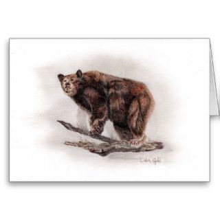 Brown Bear Greeting Cards
