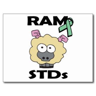 RAM STDs Post Card