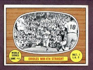 1967 Topps #154 World Series Game 4 EX 208221 Kit Young Cards at 's Sports Collectibles Store